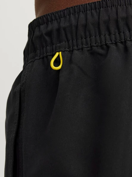 JACK JONES Erkek Beli Lastikli Deniz Şortu 12225961 - 5