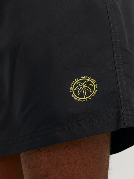 JACK JONES Erkek Beli Lastikli Deniz Şortu 12225961 - 4