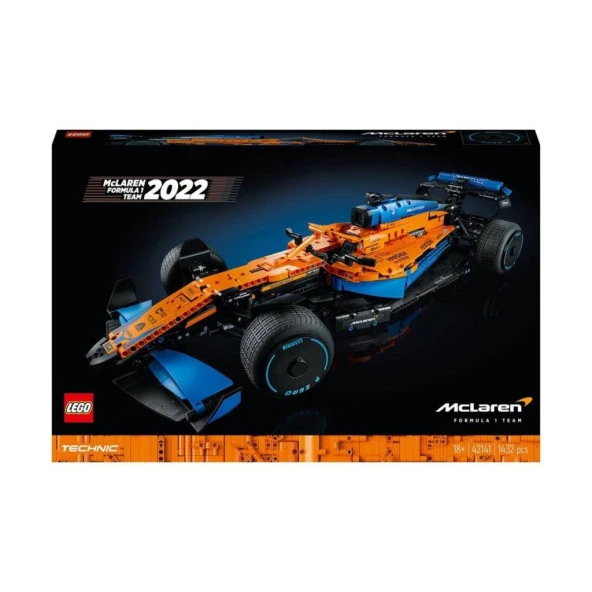 42141 LEGO® Technic - McLaren Formula 1 Yarış Arabası 1432 parça +18 yaş