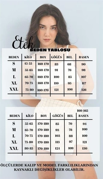 Etek Astarlı Yırtmaçlı Triko - Ekru - Resim 7