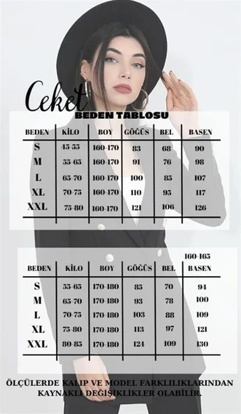 Bisiklet Yaka Kıvırcık Ceket - Siyah - Resim 9