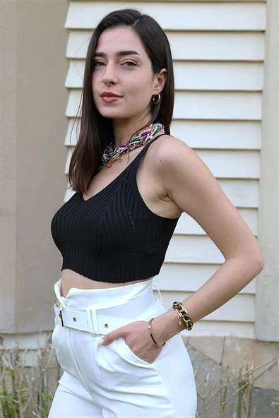 ATLET FİTİLLİ - Siyah - Resim 2