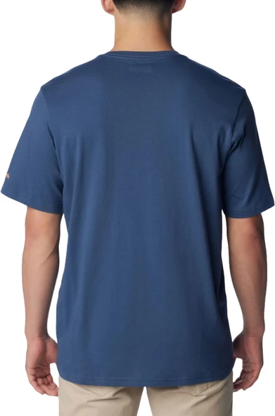 Columbia CSC M Range Roamer Outdoor Ss Tee Erkek Kısa Kollu Tişört CS0360-480 - Resim 2