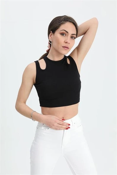 Atlet Çift Askılı Kaşkorse - Antrasit - Resim 2