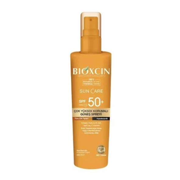 Bioxcin Sun Care SPF50+ Çok Yüksek Korumalı Güneş Spreyi 200 ml