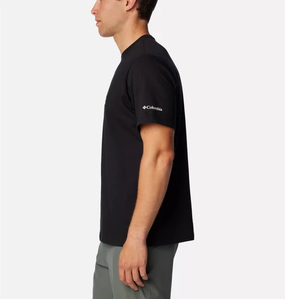 Columbia CSC M Elevated High Ss Tee Erkek Kısa Kollu Tişört CS0358-010 - Resim 3