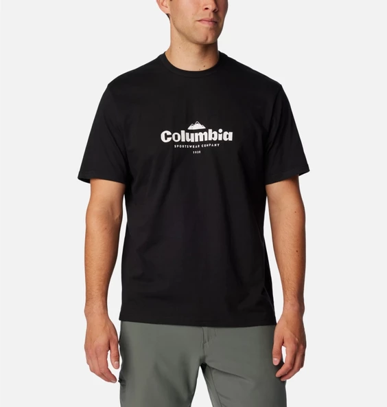 Columbia CSC M Elevated High Ss Tee Erkek Kısa Kollu Tişört CS0358-010