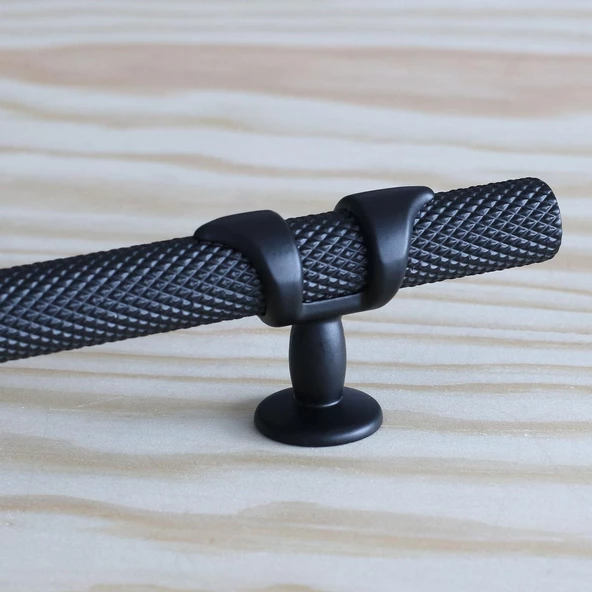 Burç 96 mm Mat Siyah Metal Kulp Mobilya Çekmece Mutfak Kapak Dolap Kulpları Dolabı Kulbu Kulpu - 2