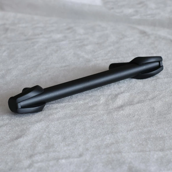 Prade 96 mm Mat Siyah Metal Kulp Çekmece Mobilya Mutfak Kapak Dolap Kulpları Dolabı Kulbu Kulpu - Resim 4
