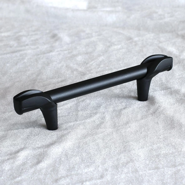 Prade 96 mm Mat Siyah Metal Kulp Çekmece Mobilya Mutfak Kapak Dolap Kulpları Dolabı Kulbu Kulpu - Resim 6