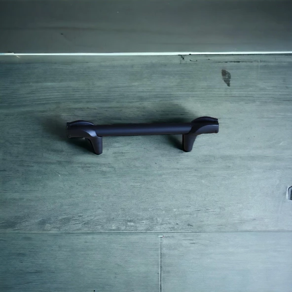 Prade 96 mm Mat Siyah Metal Kulp Çekmece Mobilya Mutfak Kapak Dolap Kulpları Dolabı Kulbu Kulpu - Resim 3