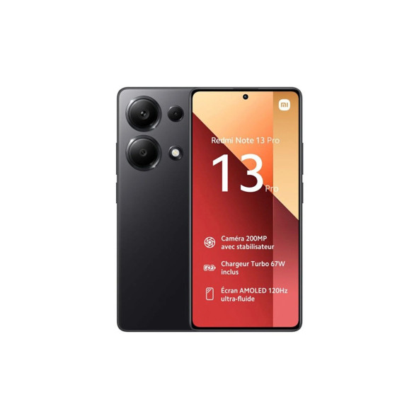 Xiaomi Redmi Note 13 Pro 8/256 Gb Siyah Cep Telefonu (İthalatçı Garantili)