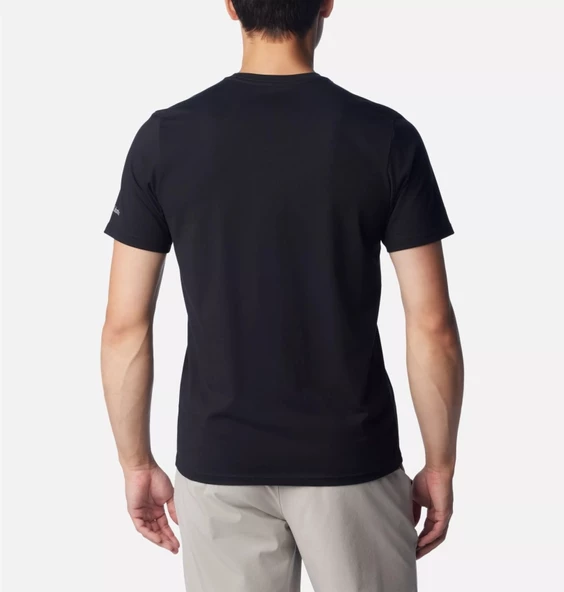 Columbia CSC M Scoped Viev Ss Tee Erkek Kısa Kollu Tişört CS0369-010 - Resim 2