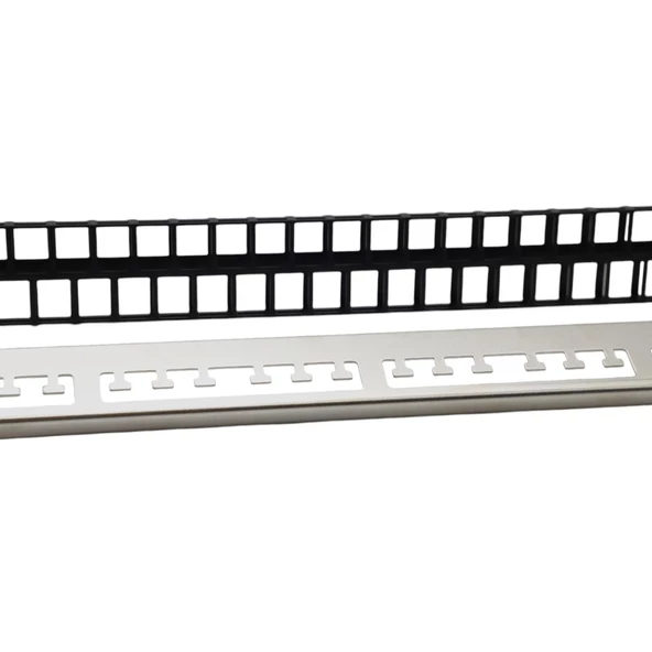 48 PORT 1 U CAT6 PATCH PANEL BOŞ SIGNAMAX - 4