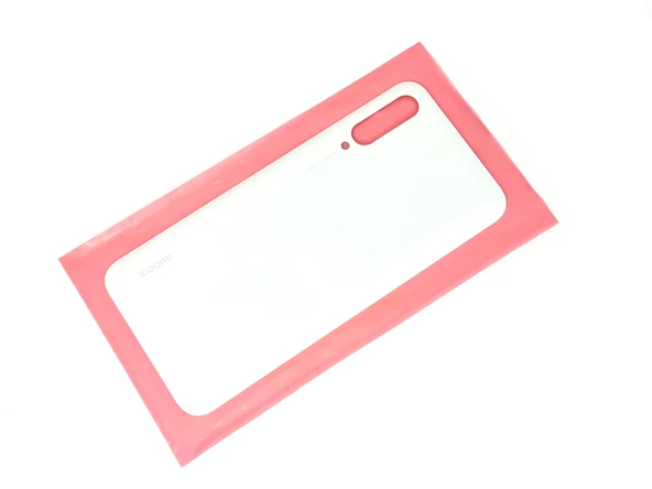 Tkgz Xiaomi Mİ A3 Arka Pil Batarya Kapağı (CAM) BEYAZ - Resim 2