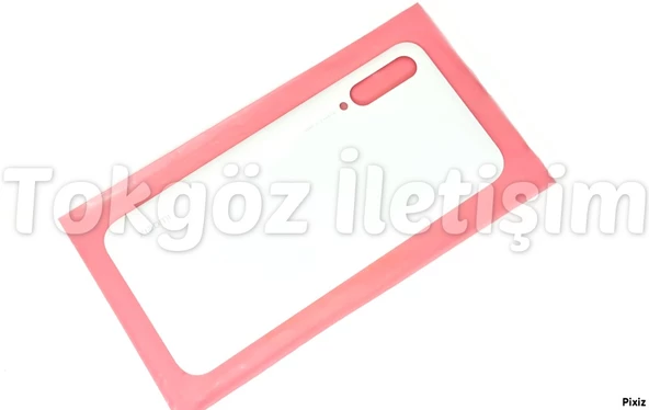 Tkgz Xiaomi Mİ A3 Arka Pil Batarya Kapağı (CAM) BEYAZ ürün görseli 1