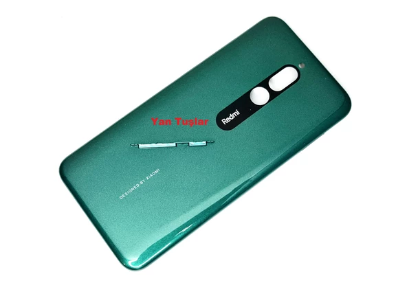 Tkgz Xiaomi Redmi 8 Kasa Arka Pil Batarya Kapağı YEŞİL