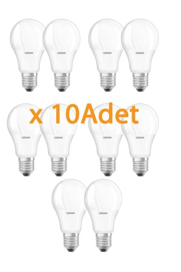 Osram 4,9W (40W) E27 Mini Led Ampul 2700K Sarı 10 Adet Avize Led Lamba