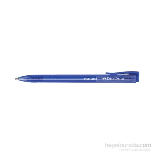 Faber-Castell 1425 Auto Tükenmez Mavi 10'lu Kutu (5211545551)