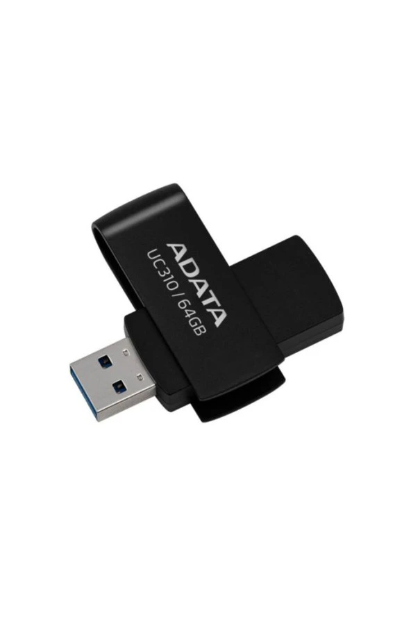 Adata UC310-64GB 64GB USB3.2 Gen1 Black Flash Bellek - OUTLET