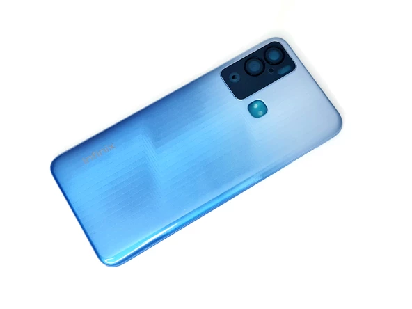 Tkgz Infinix HOT 12i KASA Arka Pil Batarya Kapağı MAVİ ürün görseli 1
