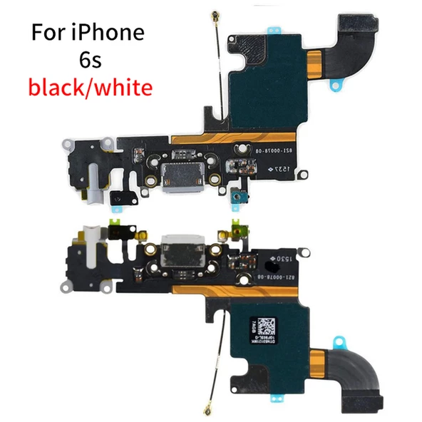Tkgz İPhone 6S FULL Şarj Kulaklık Soketi (BEYAZ)