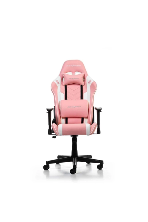 DxRacer Prince Serisi L Pembe Beyaz Oyuncu Koltuğu