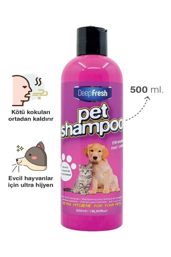 Kedi Köpek Yıkama Şampuanı 500 Ml