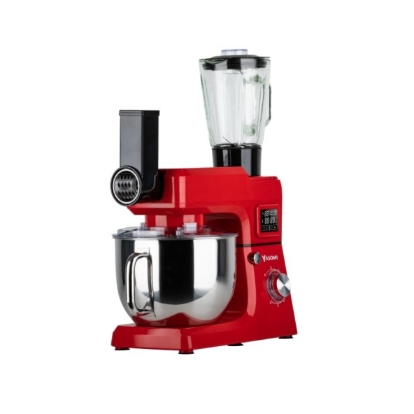 Yasomi 1511bml  7 litre Led Ekranlı Kıyma Çekme Aparatlı Blender Stand Mikser Mutfak Şefi - 5