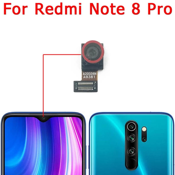 Tkgz Xiaomi Redmi NOTE 8 PRO ORJ Ön Kamera