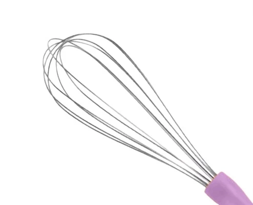 MyBru Paslanmaz Çelik Mor Plastik Saplı El Çırpıcısı (Blender) Büyük Boy - 4