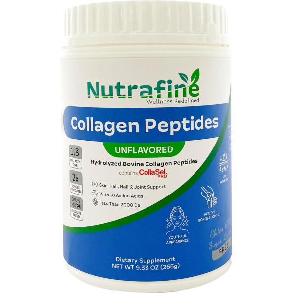 Nutrafina Hydrolyzed Collagen Peptide 265 Gr.