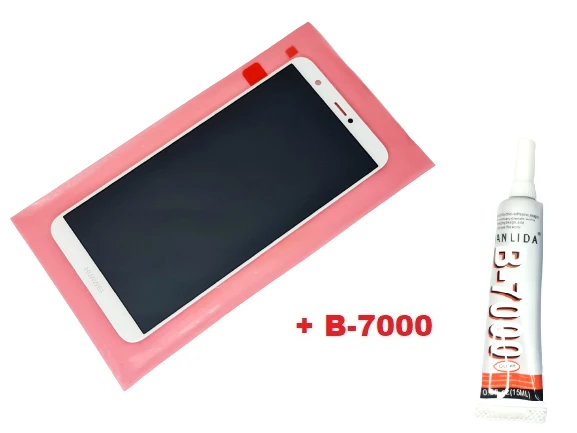 Huawei Uyumlu P Smart 2018 Lcd Ekran Dokunmatik (ORJİNAL) B-7000 BEYAZ