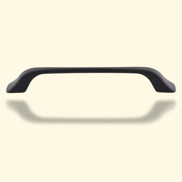 Mobilya Mutfak Dolabı Çekmece Dolap Kapak Kulpu Kulbu 160 mm Siyah Metal Kulp - 3