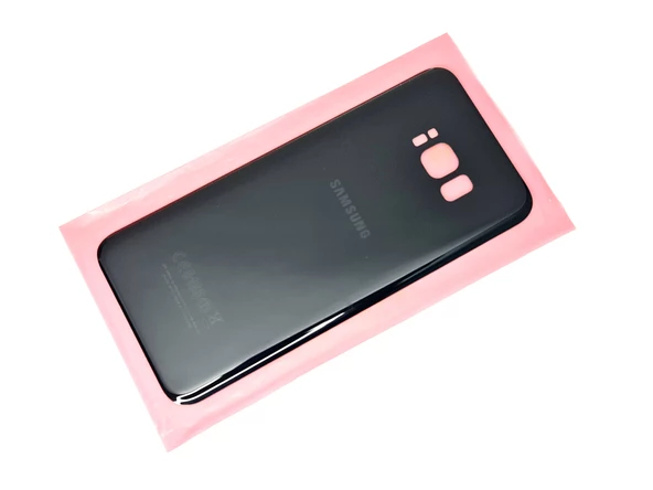 Tkgz Samsung Galaxy S8 PLUS Arka Pil Batarya Kapağı (CAM+B-7000) SİYAH - Resim 2