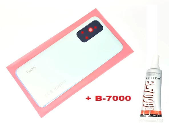 Tkgz Xiaomi Redmi NOTE 11 Arka Pil Batarya Kapağı (B-7000) BEYAZ