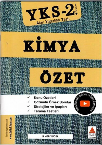Delta Kültür AYT Kimya Özet