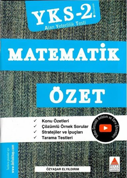 Delta Kültür AYT Matematik Özet