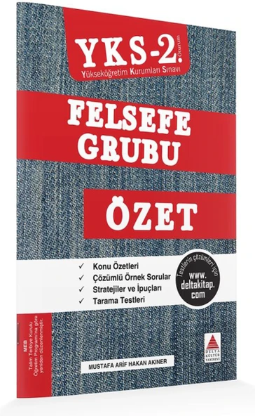 Delta Kültür AYT Felsefe Grubu Özet