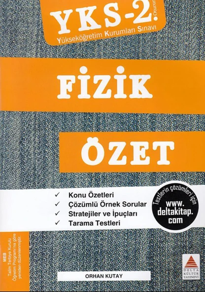 Delta Kültür AYT Fizik Özet