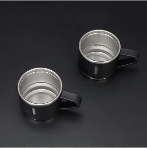 Termos Fincan Seti Vakumlu Kamp Seti 12 Saat Sıcak 12 Saat Soğuk Kalabilen Bootle 500 ML Vacuum Flask Set - 4