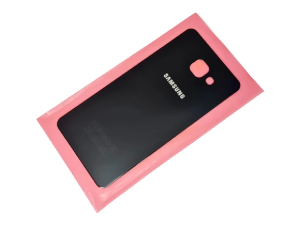 Tkgz Samsung Galaxy A7 2016 (A710) Arka Pil Batarya Kapağı (CAM) SİYAH