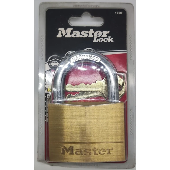 170 Eurd Masif Pirinç Asma Kilit 70mm - 3