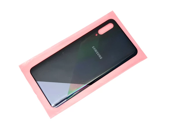 Tkgz Samsung Galaxy A30S A307 Arka Pil Batarya Kapağı (B-7000) SİYAH - 2