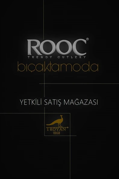 Rooc  Tkz06-ç Takozlu 7 Parça Çelik Bıçak Takımı