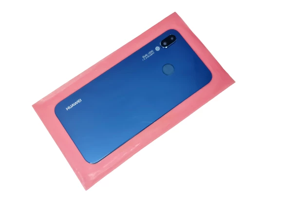 Huawei Uyumlu P20 Lite Arka Kapak (CAM KAMERA LENSİ) MAVİ