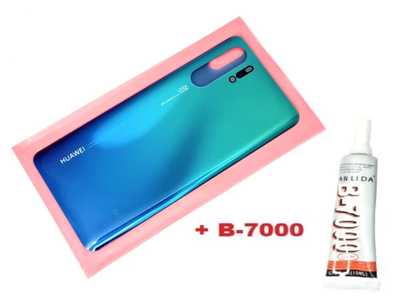 Tkgz Huawei Uyumlu P30 PRO Arka Kapak (CAM+B-7000) MAVİ ürün görseli 1