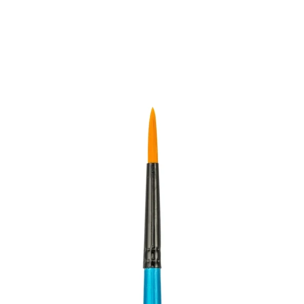 Bigpoint 111 Serisi Golden Sentetik Kıl Yuvarlak Fırça No: 4 - Resim 3