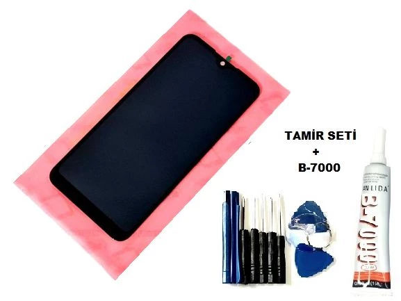 Tkgz Samsung Galaxy A01 SM-A015F Lcd Ekran Dokunmatik (B-7000+Tamir Seti)