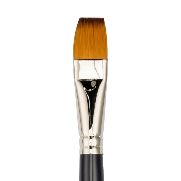 Bigpoint 200F Serisi Sentetik Kıl Düz Kesik Fırça No: 20 - Resim 3